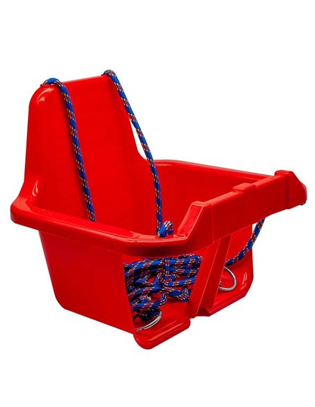Leagan cu spatar ROBENTOYS, 35 x 33.5 x 30 cm, + 3 ani, Rosu