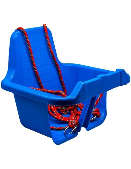 Leagan cu spatar ROBENTOYS, 35 x 33.5 x 30 cm, + 3 ani, Albastru