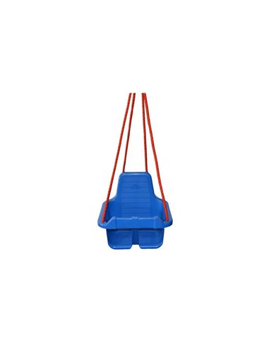 Leagan cu spatar ROBENTOYS, 35 x 33.5 x 30 cm, + 3 ani, Albastru