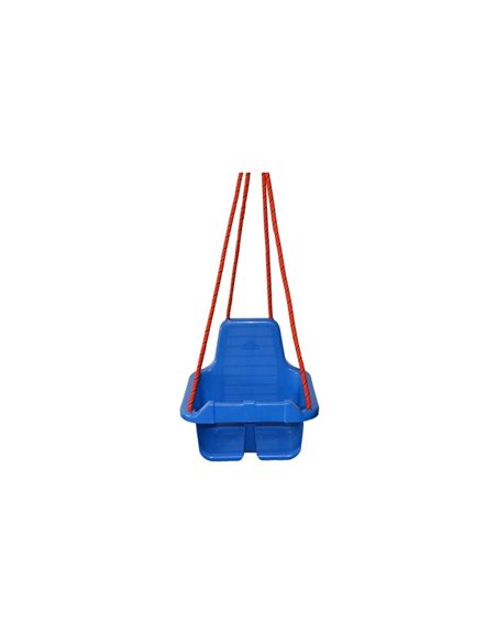 Leagan cu spatar ROBENTOYS, 35 x 33.5 x 30 cm, + 3 ani, Albastru