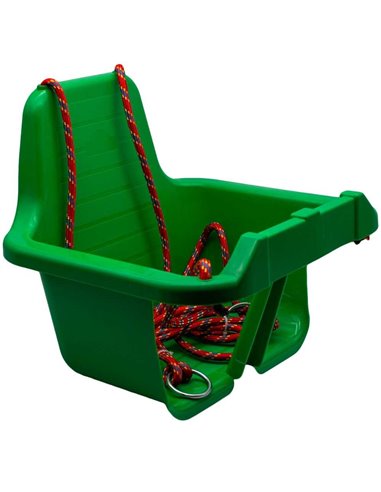 Leagan cu spatar ROBENTOYS, 35 x 33.5 x 30 cm, + 3 ani, Verde