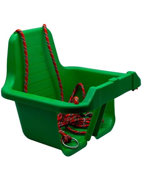 Leagan cu spatar ROBENTOYS, 35 x 33.5 x 30 cm, + 3 ani, Verde