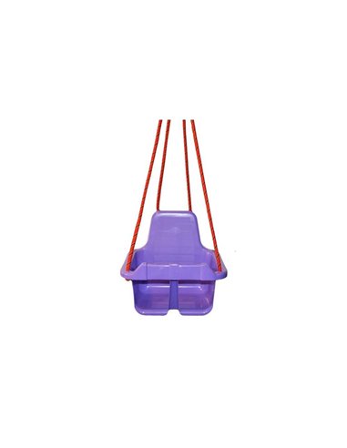 Leagan cu spatar ROBENTOYS, 35 x 33.5 x 30 cm, + 3 ani, Mov