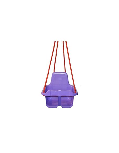 Leagan cu spatar ROBENTOYS, 35 x 33.5 x 30 cm, + 3 ani, Mov