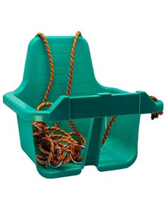 Leagan cu spatar ROBENTOYS, 35 x 33.5 x 30 cm, + 3 ani, Turcoaz