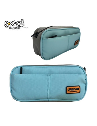 SC2883,Penar borseta URBAN, albastru, 21.5x6.5x10.5 cm - S-COOL