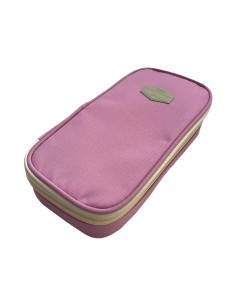 SC2850,Penar borseta Urban, 2 fermoare, PINK, 21X6.5X11CM - S-COOL