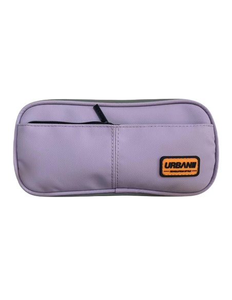 Penar etui S-COOL SC2881, 21.5 x 6.5 x 10.5 cm, Motiv urban, Purple