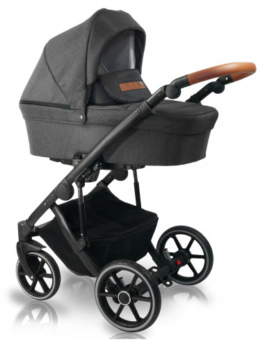 Carucior copii 3 in 1, reversibil, 0-36 luni, Bexa Line Deep