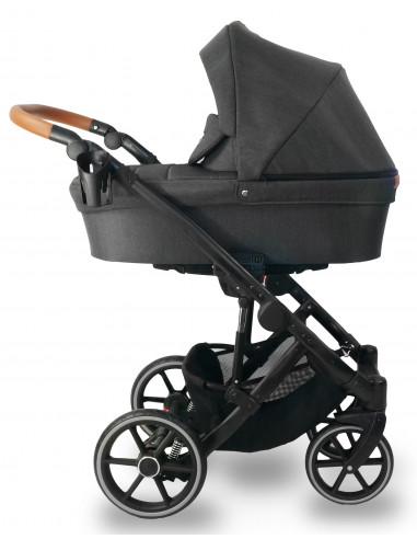 Carucior copii 3 in 1, reversibil, 0-36 luni, Bexa Line Deep