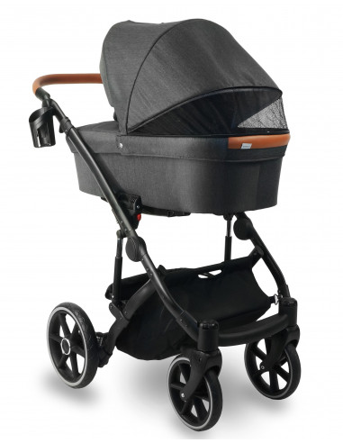 Carucior copii 3 in 1, reversibil, 0-36 luni, Bexa Line Deep