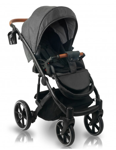 Carucior copii 3 in 1, reversibil, 0-36 luni, Bexa Line Deep