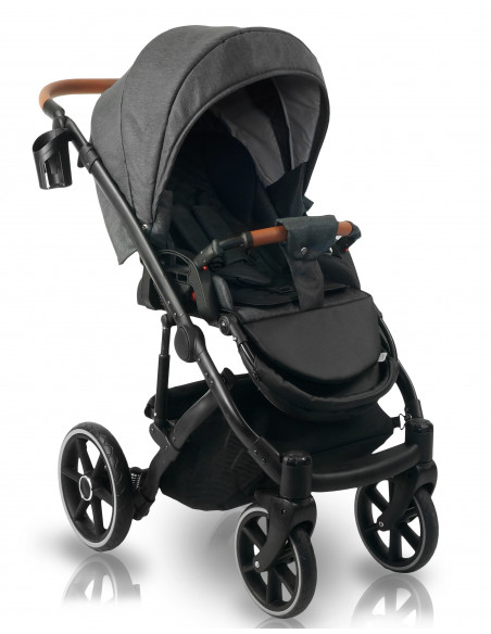 Carucior copii 3 in 1, reversibil, 0-36 luni, Bexa Line Deep