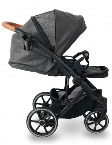 Carucior copii 3 in 1, reversibil, 0-36 luni, Bexa Line Deep