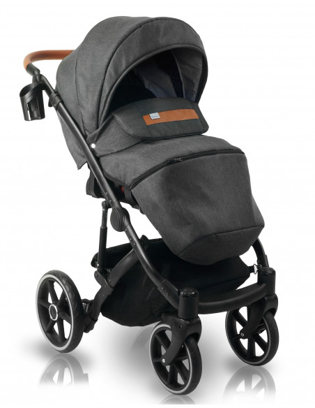 Carucior copii 3 in 1, reversibil, 0-36 luni, Bexa Line Deep