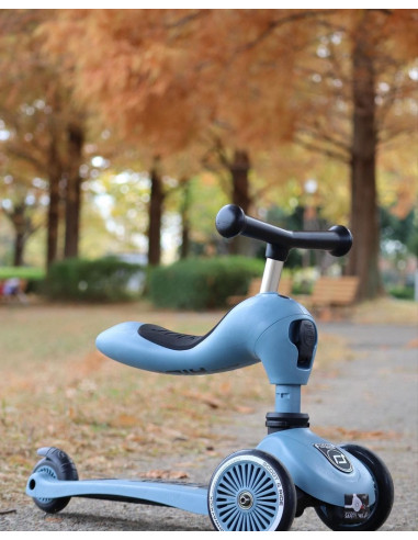 Trotineta copii transformabila 2in1 Scoot & Ride HighwayKick 1