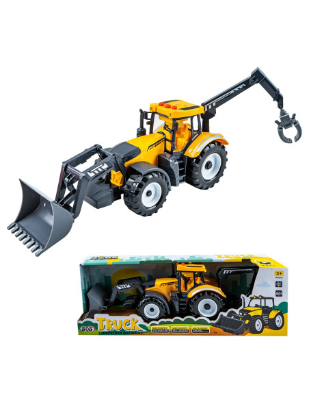 ROB-585-77,Tractor cu incarcator si graifer