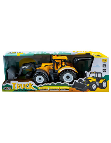 ROB-585-77,Tractor cu incarcator si graifer
