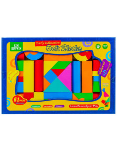 ROB-U2878,Cuburi EVA, 64 buc/set