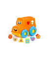 ROB-87980,Autobuz + cuburi educative, 23.5x15.2x17 cm, Polesie