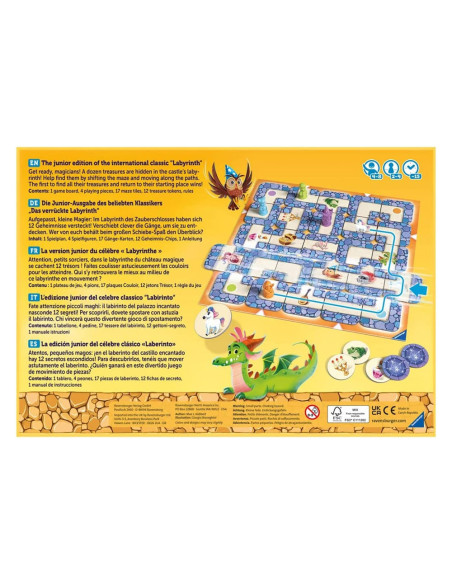 ROB-41567,Labyrinth Junior 4+ Ani - Ravensburger