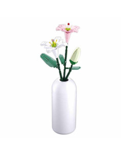 ROB-M38-B1101-07,Set de Constructie Flowers, 247 piese, Crin - Sluban 2