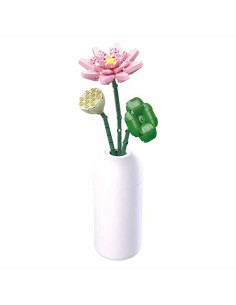 ROB-M38-B1101-06,Set de Constructie Flowers, 258 piese, Lotus - Sluban 2
