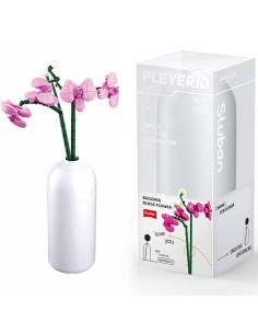 ROB-M38-B1101-12,Set de Constructie Flowers, 261 piese, Orhidee - Sluban