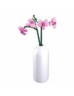 ROB-M38-B1101-12,Set de Constructie Flowers, 261 piese, Orhidee - Sluban 2