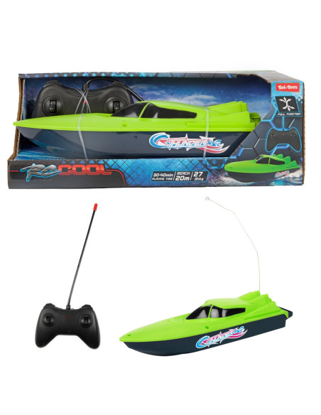 ROB-60584Z,Barca cu RC, 24 cm - Toi-Toys