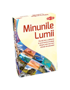 ROB-58116,Joc educativ - Minunile Lumii, Tactic - BLACKFIRE