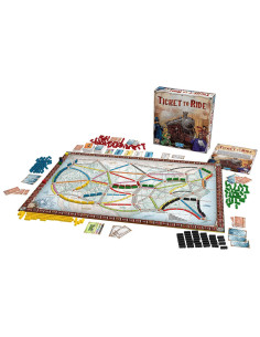 ROB-721801,Joc de societate - Ticket to Ride, limba romana, Asmodee - BLACKFIRE