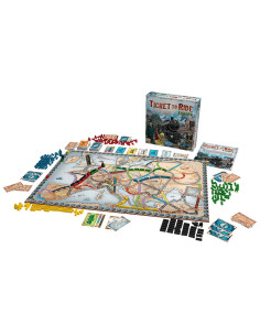 ROB-721802,Joc de societate - Ticket to Ride Europa, limba romana, Asmodee - BLACKFIRE