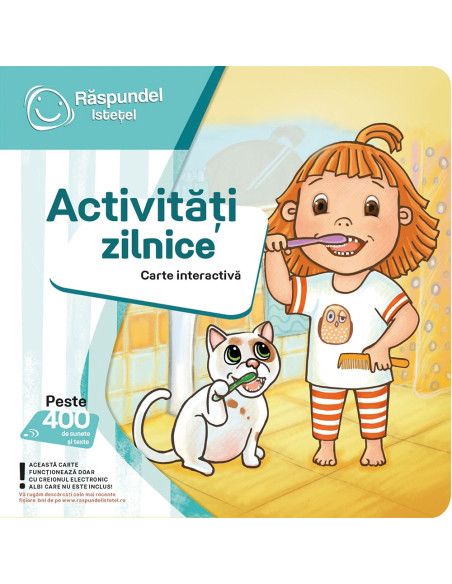 ROB-14864,Raspundel Istetel, Carte - Activitati zilnice, ALBI - BLACKFIRE