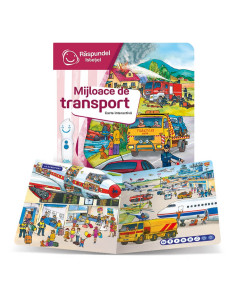 ROB-28734,Raspundel Istetel, Carte - Mijloace de transport, ALBI - BLACKFIRE 2