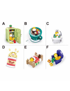 ROB-M38-B1221,Set de constructie, 6 modele/display, Garfield - Sluban 2
