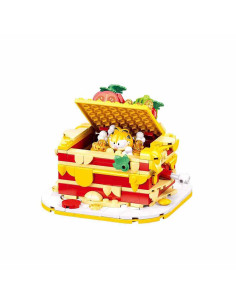 ROB-M38-P8052C,Set de constructie, 250 piese, Garfield si lasagne - Sluban 2