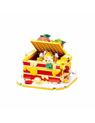 ROB-M38-P8052C,Set de constructie, 250 piese, Garfield si lasagne - Sluban