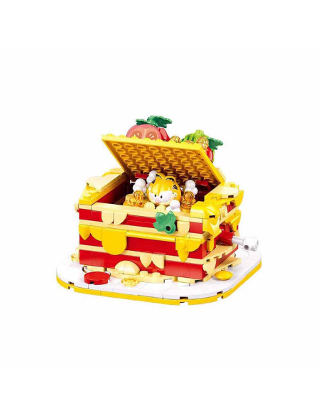 ROB-M38-P8052C,Set de constructie, 250 piese, Garfield si lasagne - Sluban