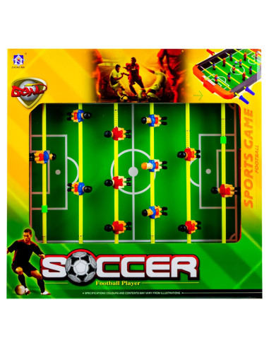 ROB-66894,Joc Fotbal de masa, 43,5x42x6,5 cm