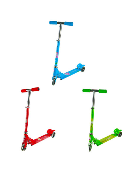 ROB-508P,Trotineta cadru metal, 3 roti, 72 cm