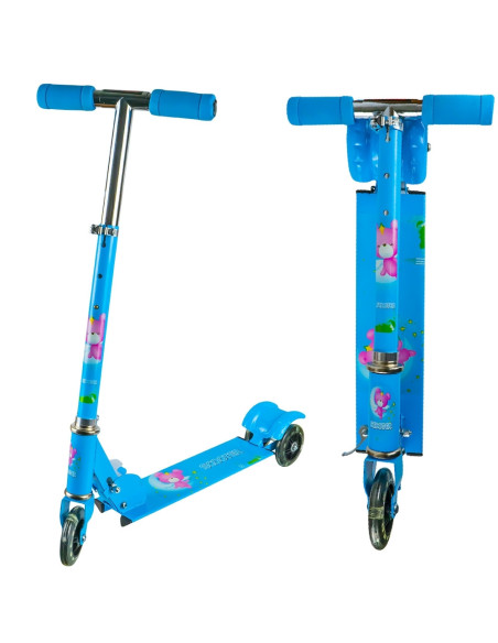 ROB-508P,Trotineta cadru metal, 3 roti, 72 cm