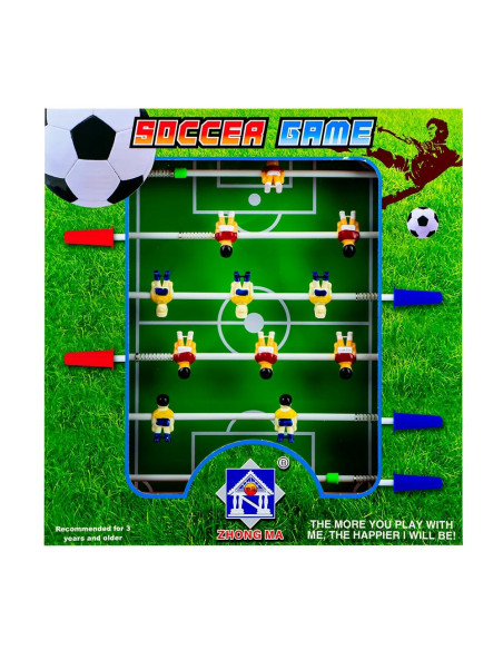 ROB-67891,Joc fotbal de masa, 35,5x35x5,5 cm