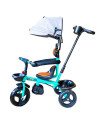 ROB-BXT-609,Tricicleta cu pedale, maner si parasolar