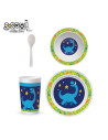 SC1598,Set vesela + tacamuri, Dino - S-COOL