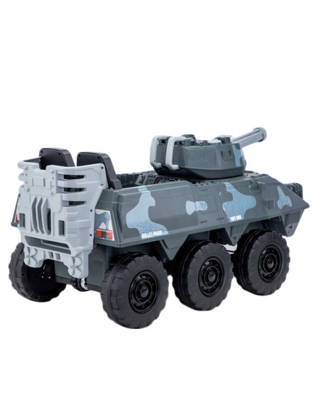 ROB-D-SMT006,Tanc cu acumulator, 4 motoare, 12V, 7A, Diverse culori