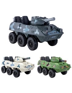 Tanc cu acumulator, 4 motoare, 12V, 7A, Diverse culori