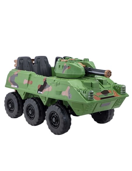 Tanc cu acumulator, 4 motoare, 12V, 7A, Diverse culori