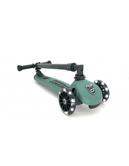 Trotineta copii pliabila cu roti luminoase Scoot & Ride