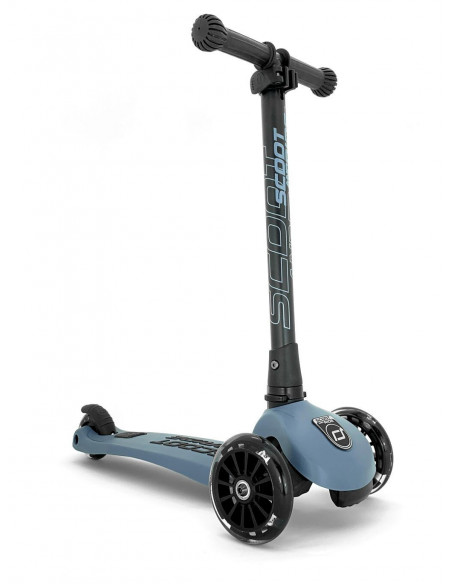 Trotineta copii pliabila cu roti luminoase Scoot & Ride